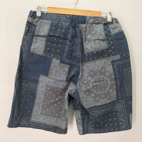 ナノユニバース NANO universe ELEPHANT BRAND ペイズリー  別注 総柄イージーショーツ メンズ JPN:L